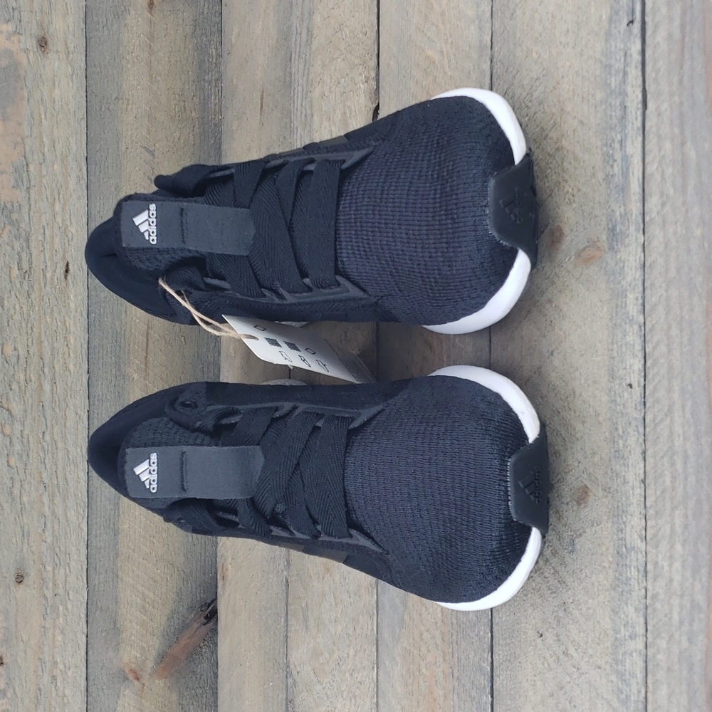 adidas Edge Lux 4 Women's Running Shoes Black White - Picture 4 of 12
